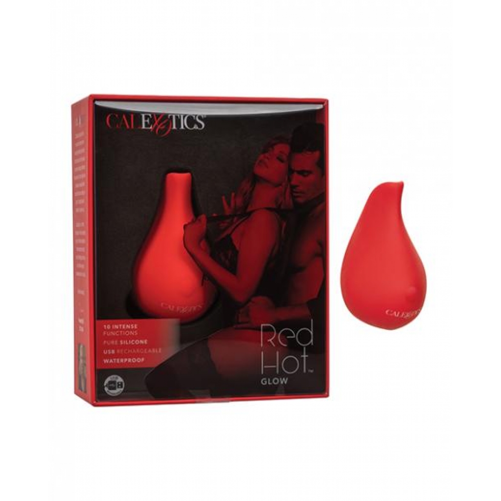 Red Hot Glow - Red - Palm Size Massagers