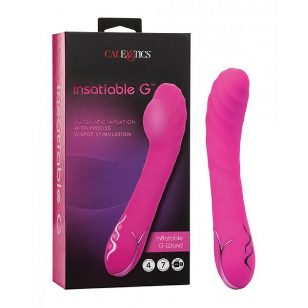 Insatiable G Inflatable G Wand - Pink - G-Spot Vibrators