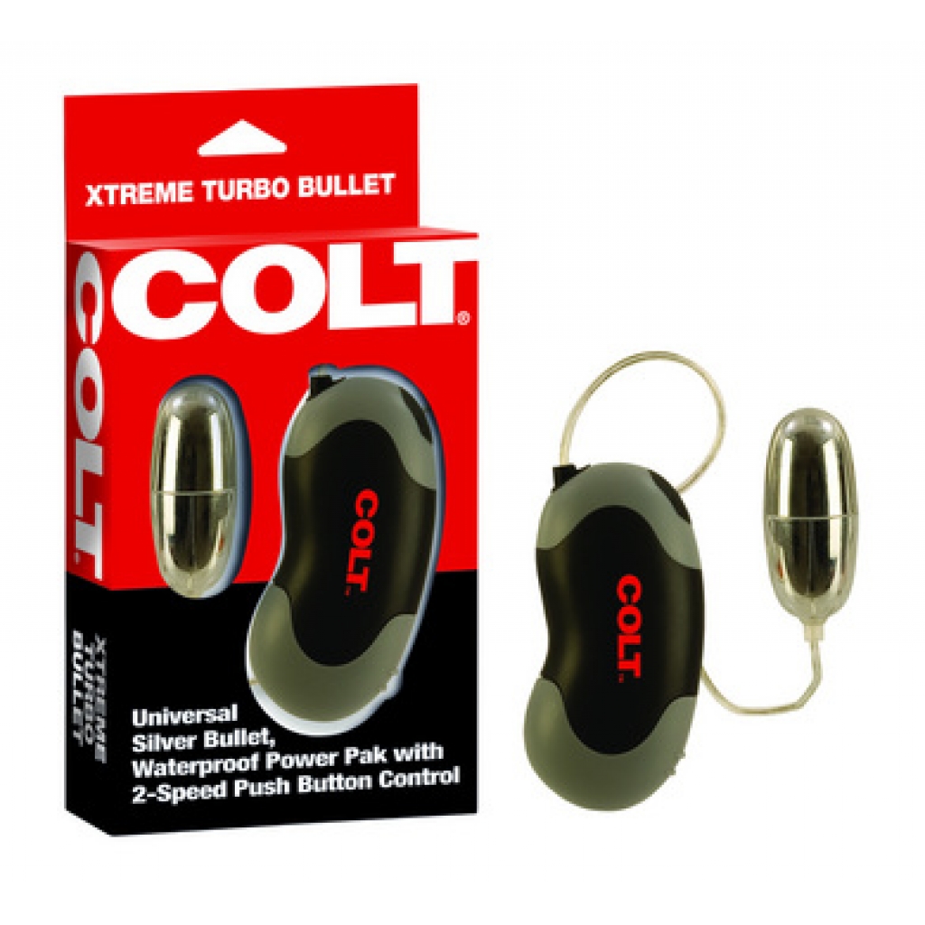 Colt Extreme Turbo Bullet Waterproof Power Pak 2-Speed - Bullet Vibrators