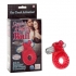 Couples Raging Bull Red Vibrating Ring - Couples Vibrating Penis Rings