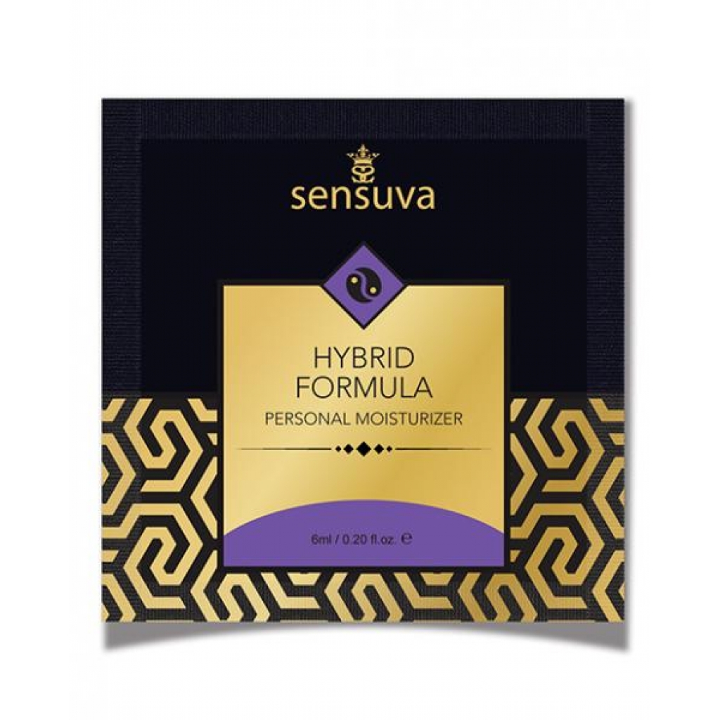 Sensuva Hybrid Personal Moisturizer Single Use Packet Unscented .20oz - Lubricants