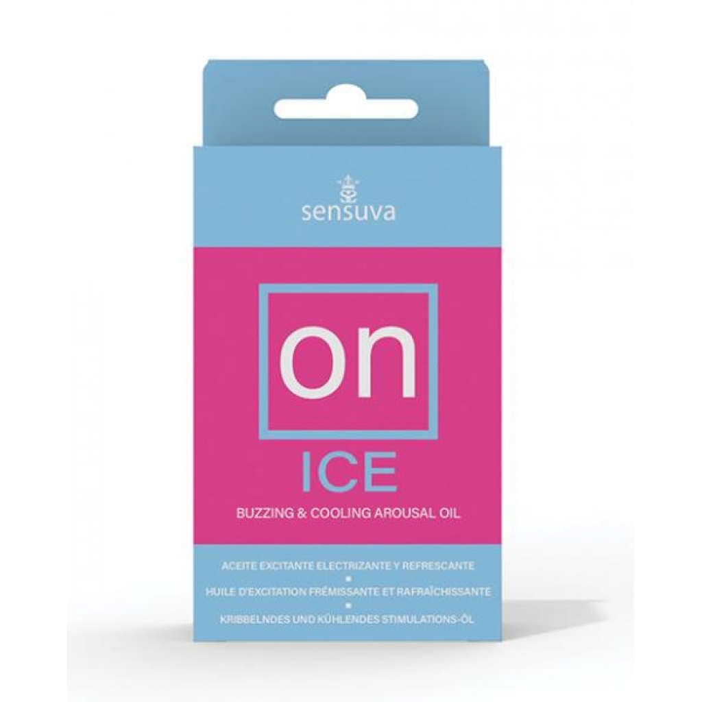 On Ice Buzzing & Cooling Female Arousal Oil Medium Box - 5 Ml Bottle - For Women