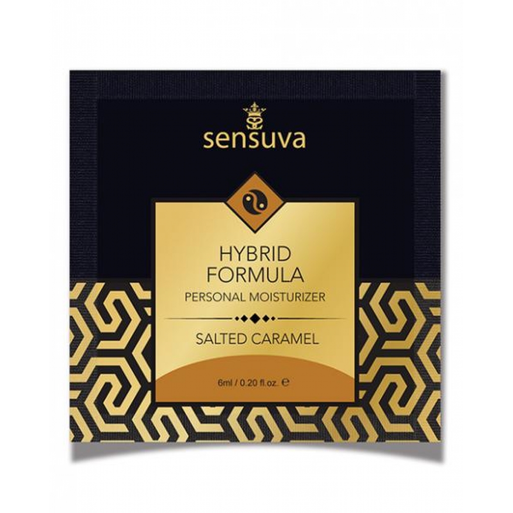 Sensuva Hybrid Personal Moisturizer Single Use Packet Salted Caramel .20oz - Lubricants