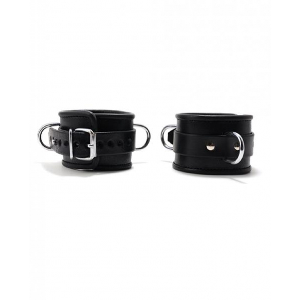 665 Padded Locking Wrist Restraint - Black - Handcuffs