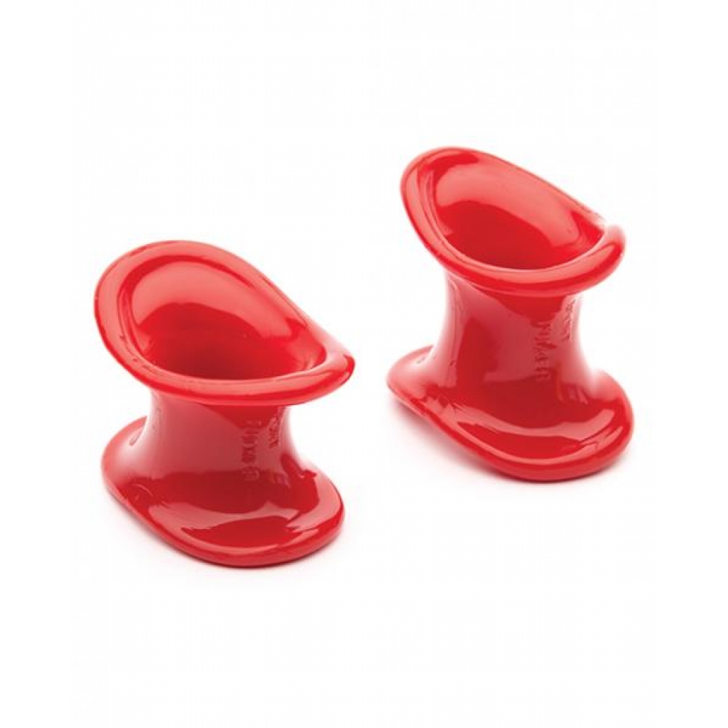 Sport F*cker Ergonomic Ball Stretcher Kit Red - Mens Cock & Ball Gear