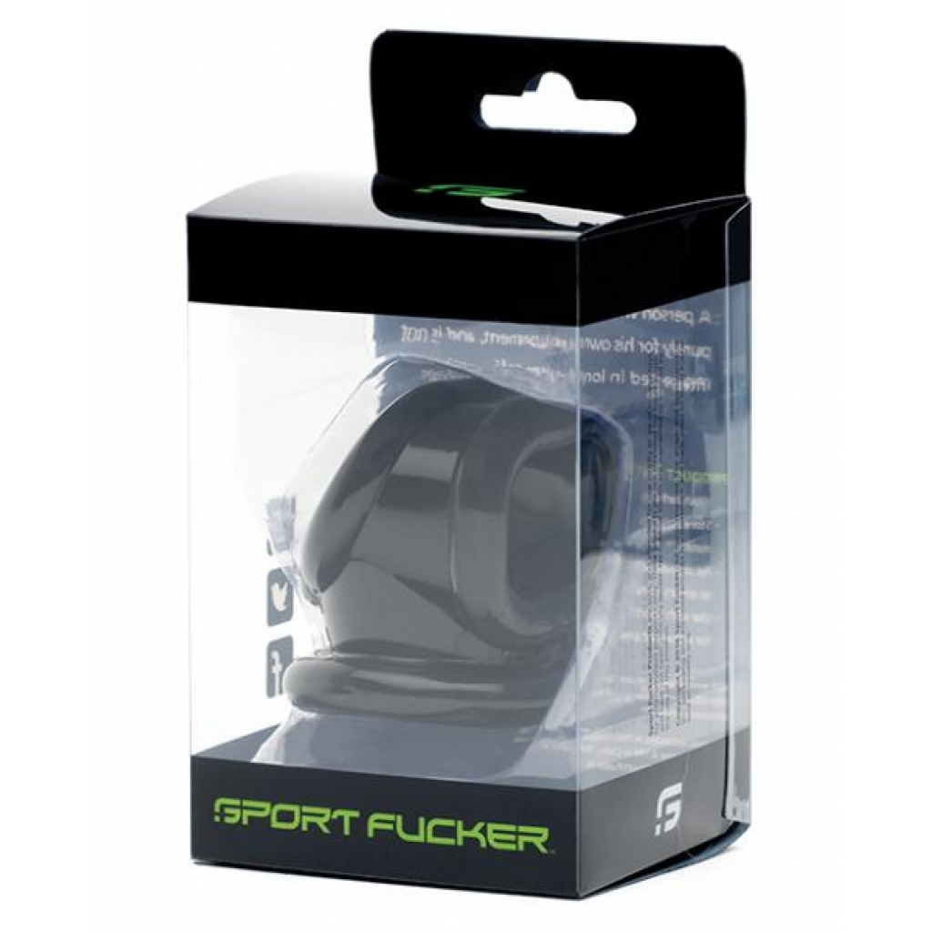 Sport Fucker Powersling - Black - Stimulating Penis Rings