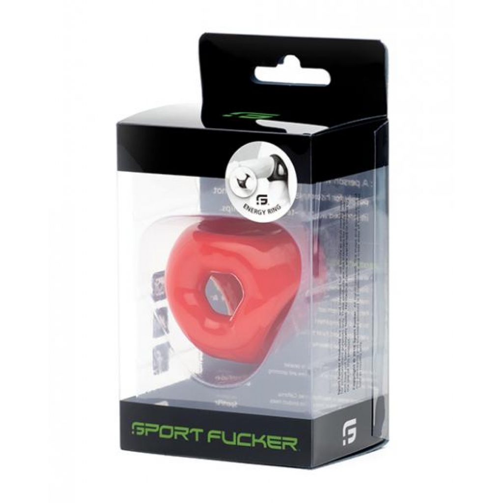 Sport Fucker Energy Ring - Red - Stimulating Penis Rings