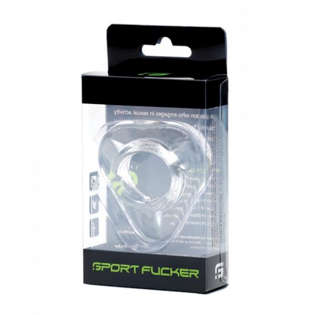 Sport Fucker Defender Ring - Clear - Stimulating Penis Rings