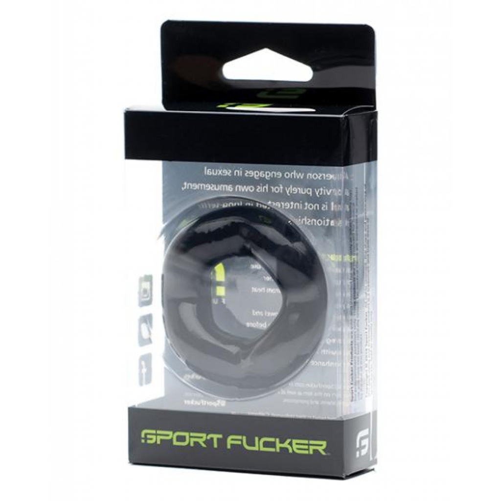 Sport Fucker Revolution Ring  - Black - Stimulating Penis Rings