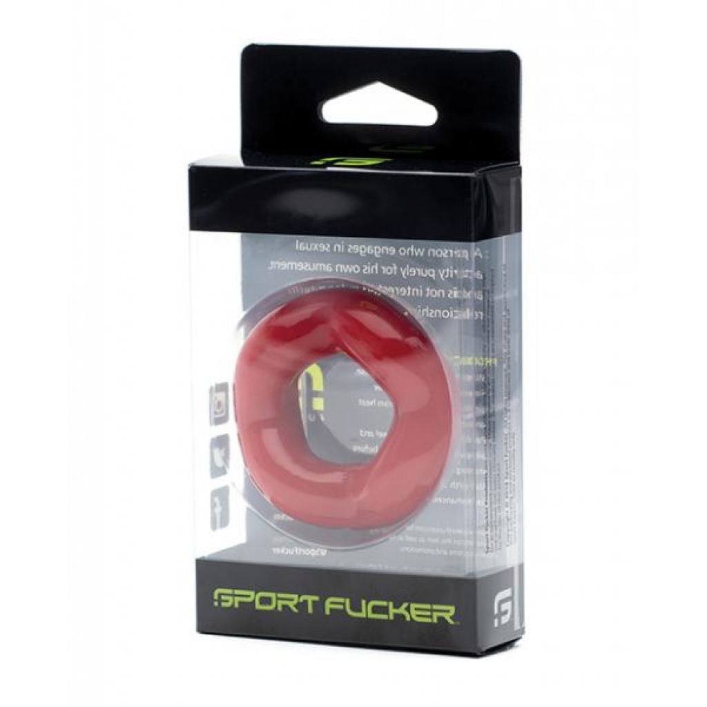 Sport Fucker Revolution Ring - Red - Classic Penis Rings