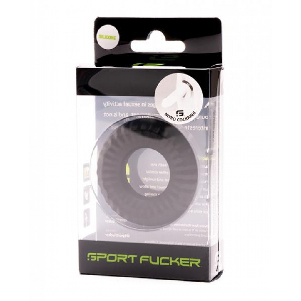 Sport Fucker Nitro Ring - Black - Classic Penis Rings