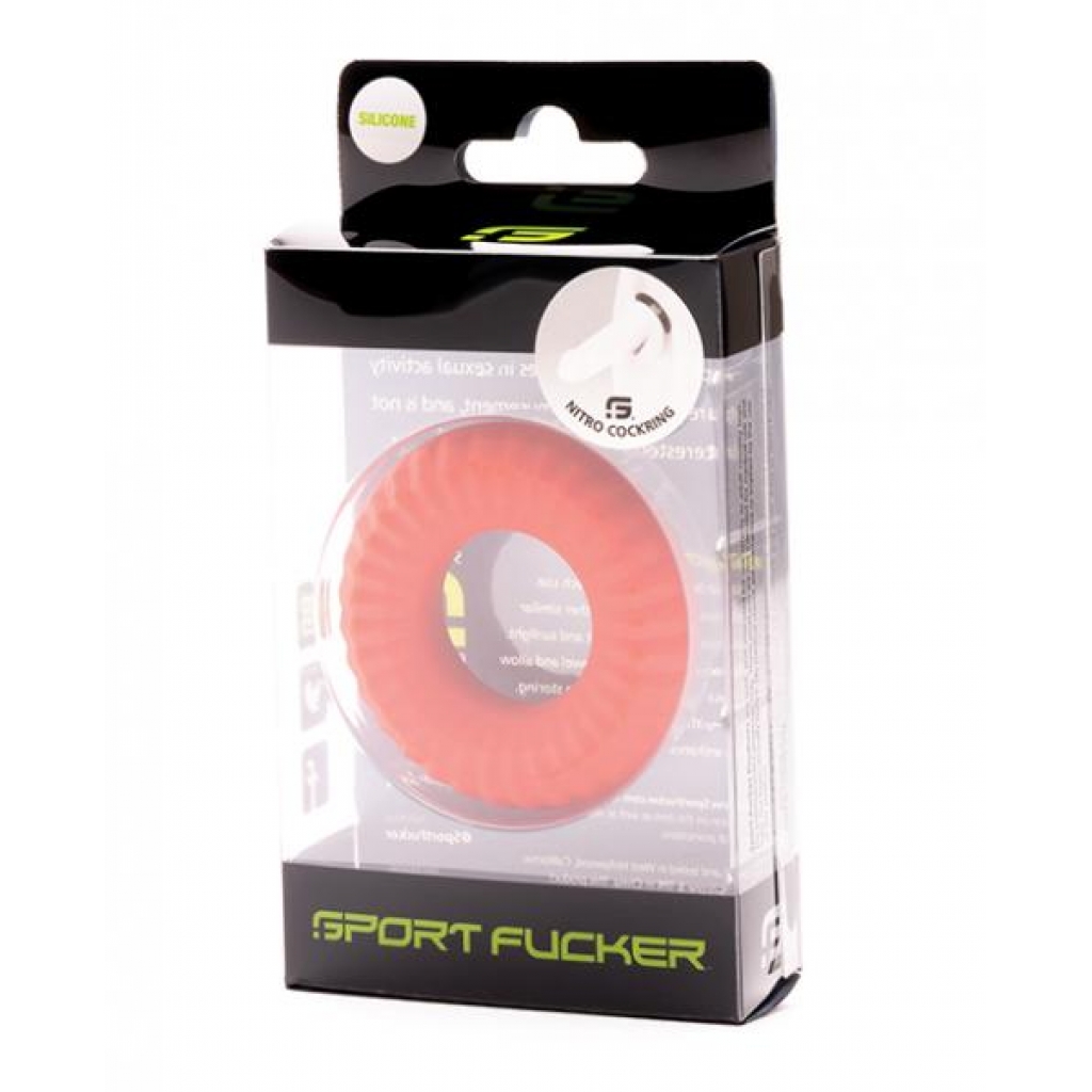 Sport Fucker Nitro Ring - Red - Classic Penis Rings