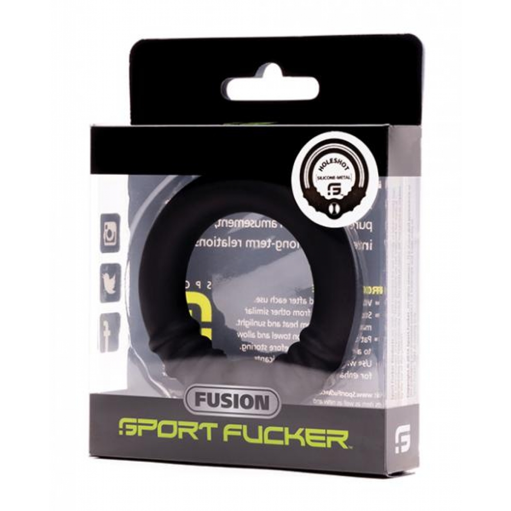 Sport Fucker Fusion Holeshot Ring 72 Mm - Black - Stimulating Penis Rings