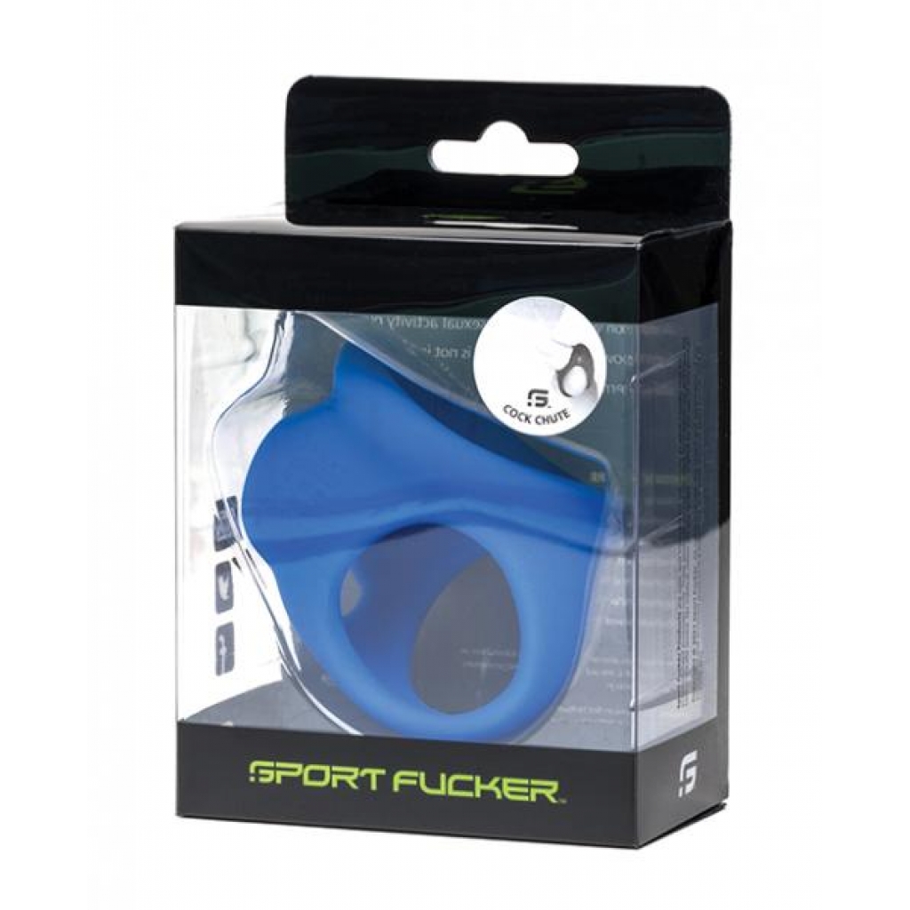 Sport Fucker Cock Chute - Blue - Mens Cock & Ball Gear