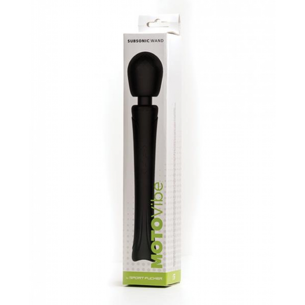 Sport Fucker Motovibe Subsonic Wand - Black - Body Massagers