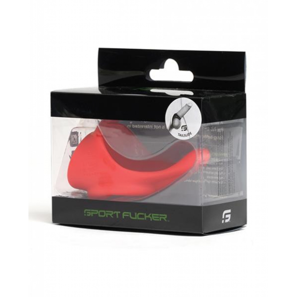 Sport Fucker Tailslide - Red - Luxury Penis Rings