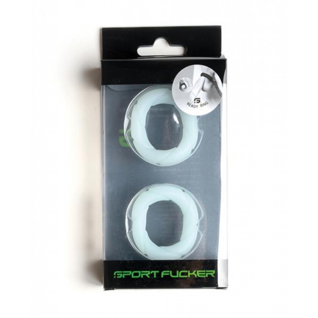 Sport Fucker Ready Rings - Glow In The Dark - Classic Penis Rings