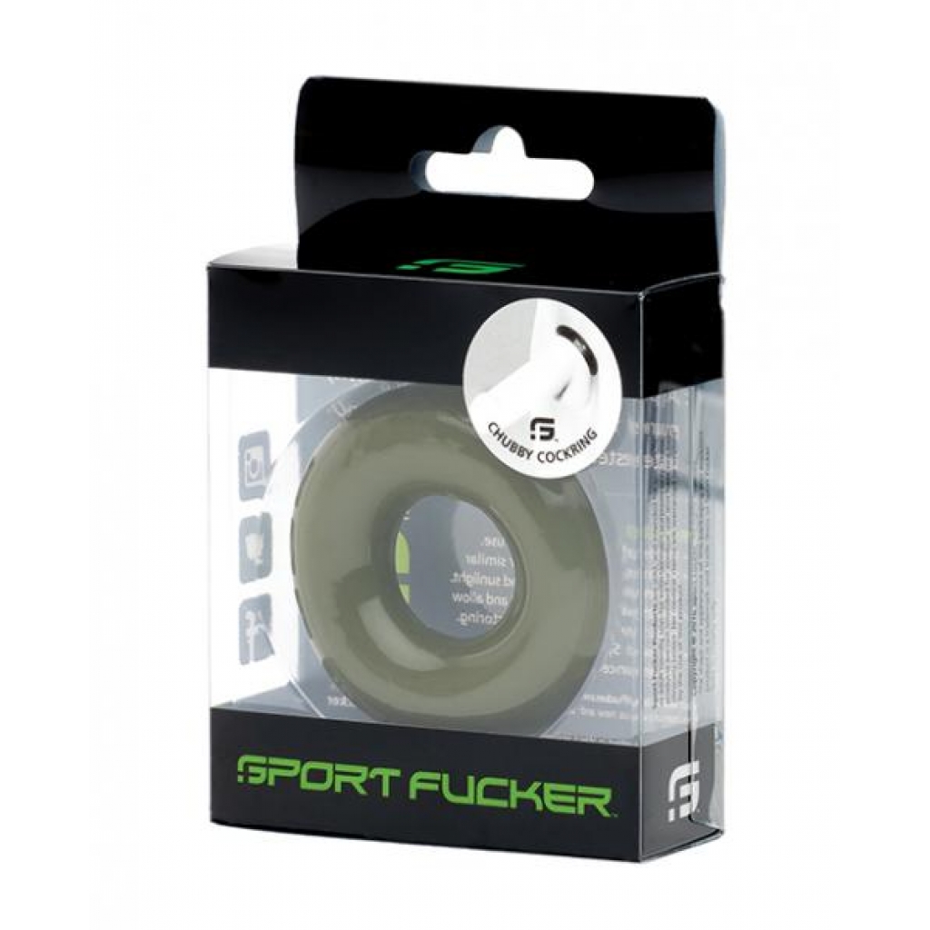 Sport Fucker Chubby Cockring - Army Green - Classic Penis Rings