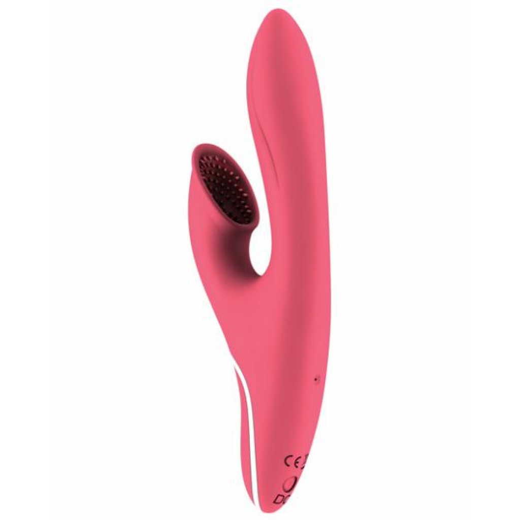 Hiky 2 Pink Rabbit Vibrator with Advanced Suction - Rabbit Vibrators