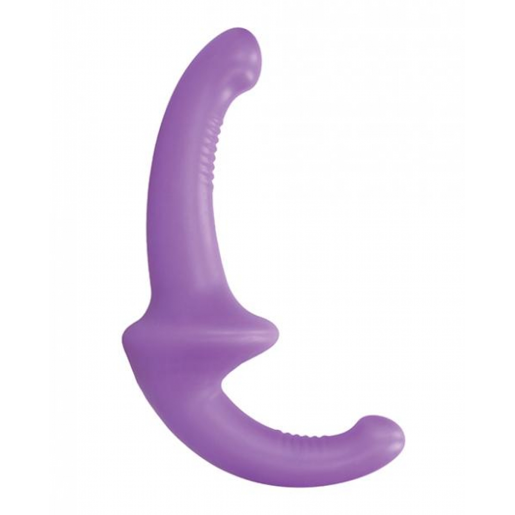 Ouch Silicone Strapless Strap On Purple - Strapless Strap-ons