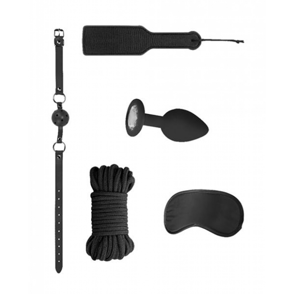 Ouch Introductory Bondage Kit #5 Black - BDSM Kits