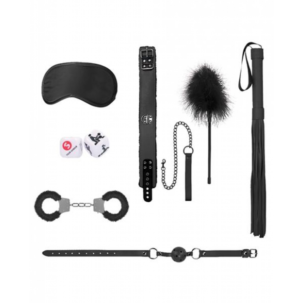 Ouch Introductory Bondage Kit #6 Black - BDSM Kits