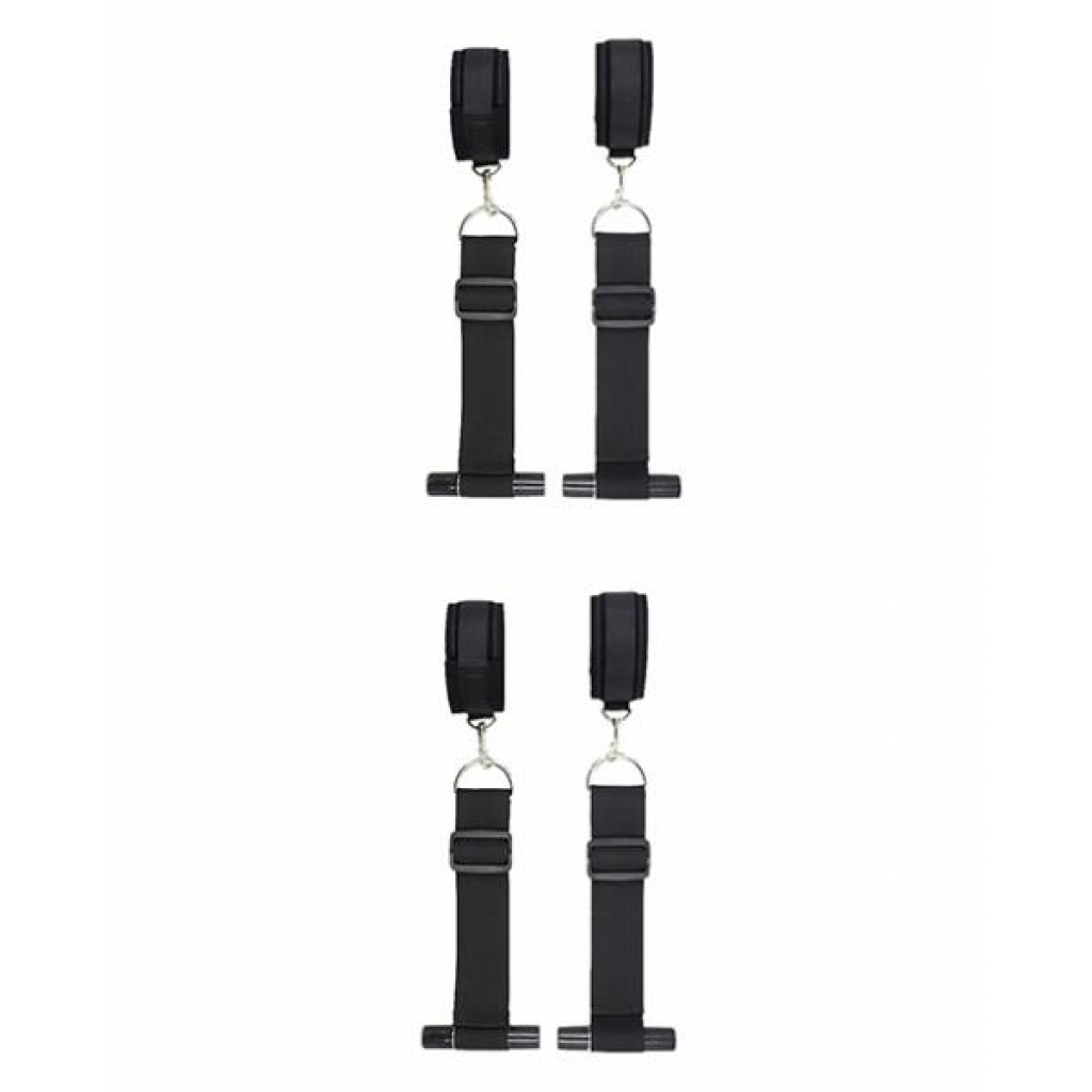 Ouch Door Restraint Kit Black - Babydolls & Slips