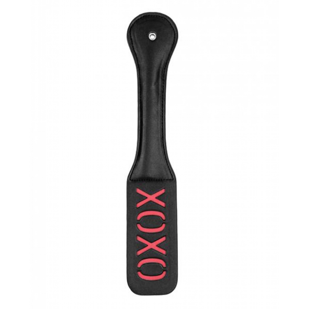 Ouch XOXO Paddle Black - Paddles