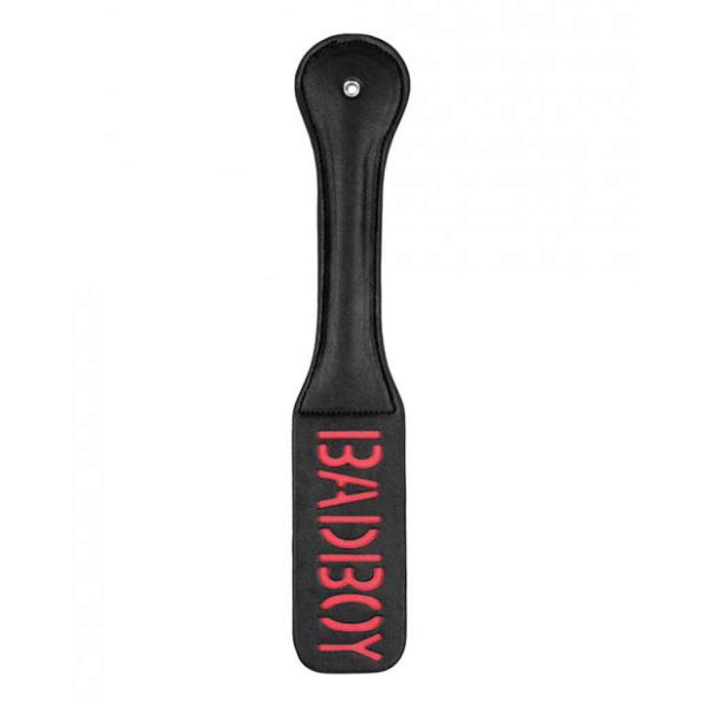 Shots Ouch Bad Boy Paddle - Black - Paddles