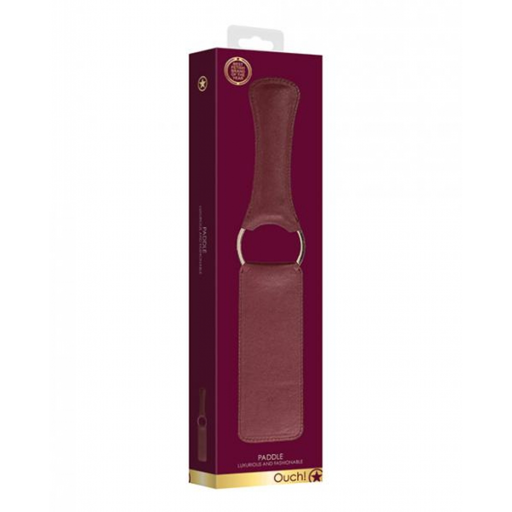 Shots Ouch Halo Paddle - Burgundy - Paddles