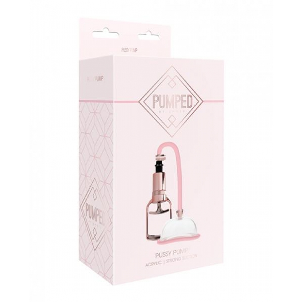 Shots Pumped Pussy Pump - Rose Gold - Clit Suckers & Oral Suction