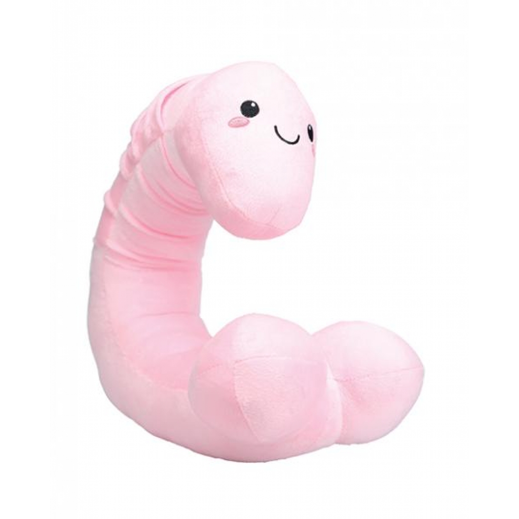 Shots Penis Neck Pillow Plushie - Pink - Gag & Joke Gifts