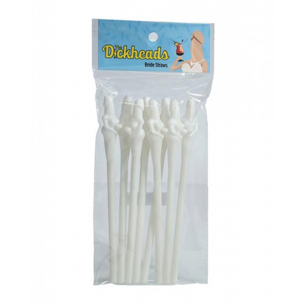 Shots The Dickheads Bride Straws - Serving Ware