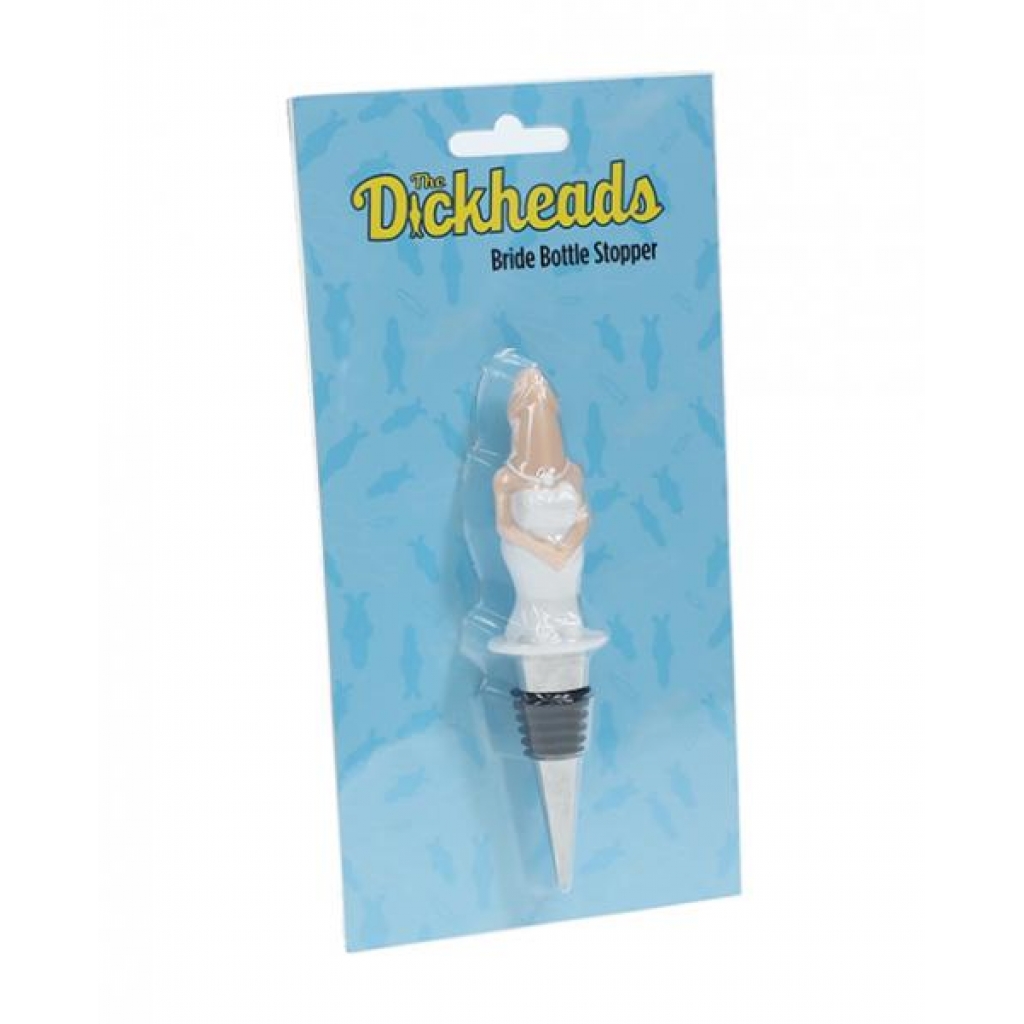 Shots The Dickheads Bride Bottle Stopper - Serving Ware