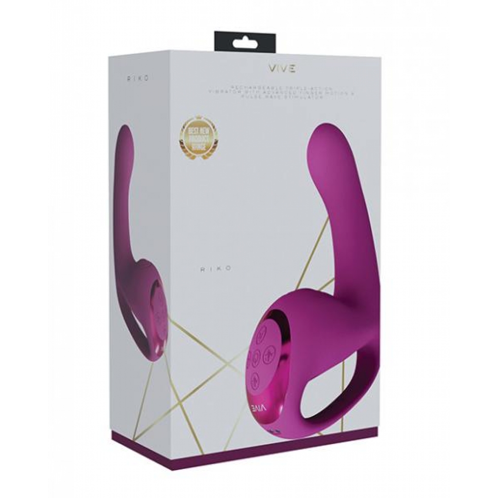 Shots Riko Vibrator - Pink - G-Spot Vibrators