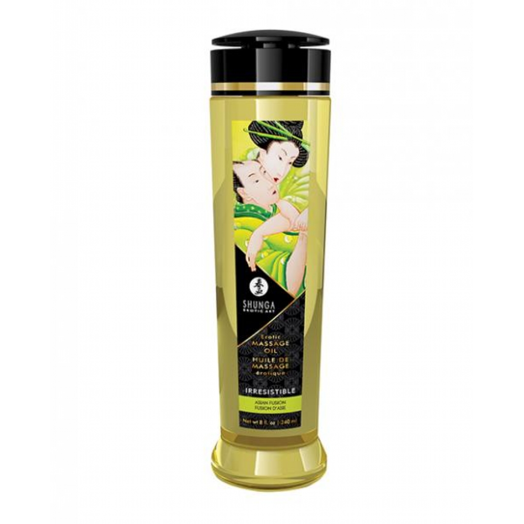 Shunga Massage Oil - 8 Oz Asian Fusion - Sensual Massage Oils & Lotions