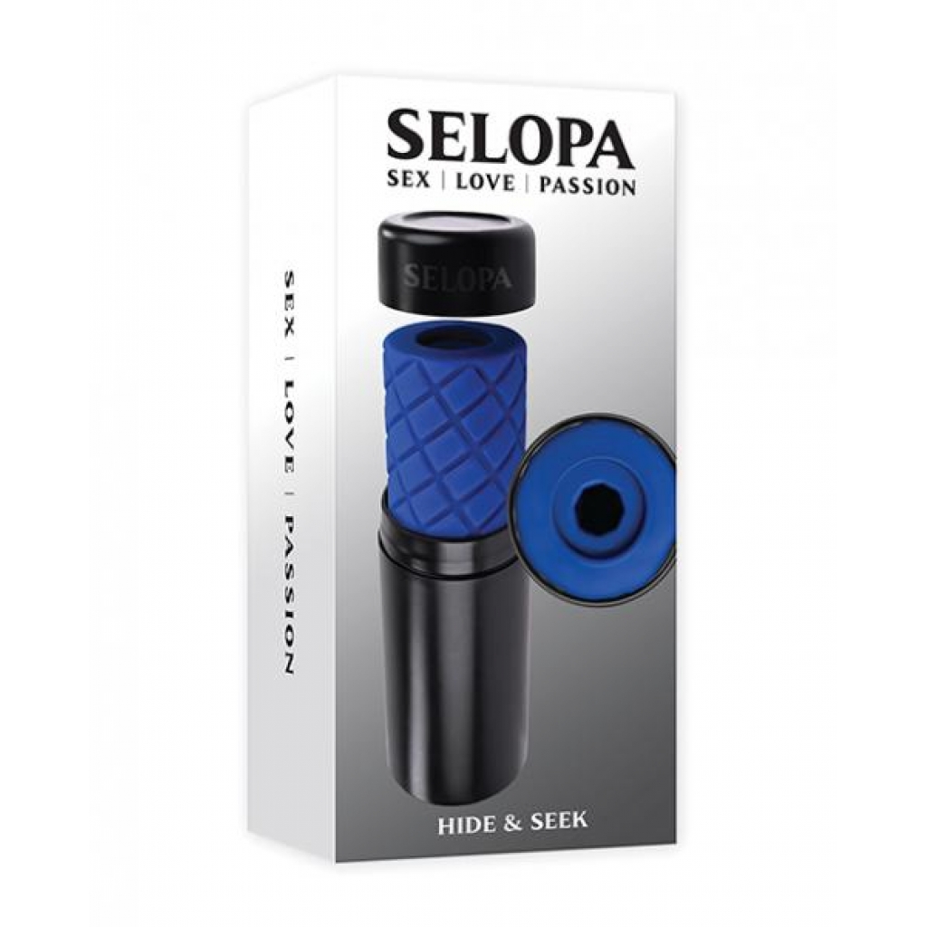 Selopa Hide & Seek - Blue - Masturbation Sleeves