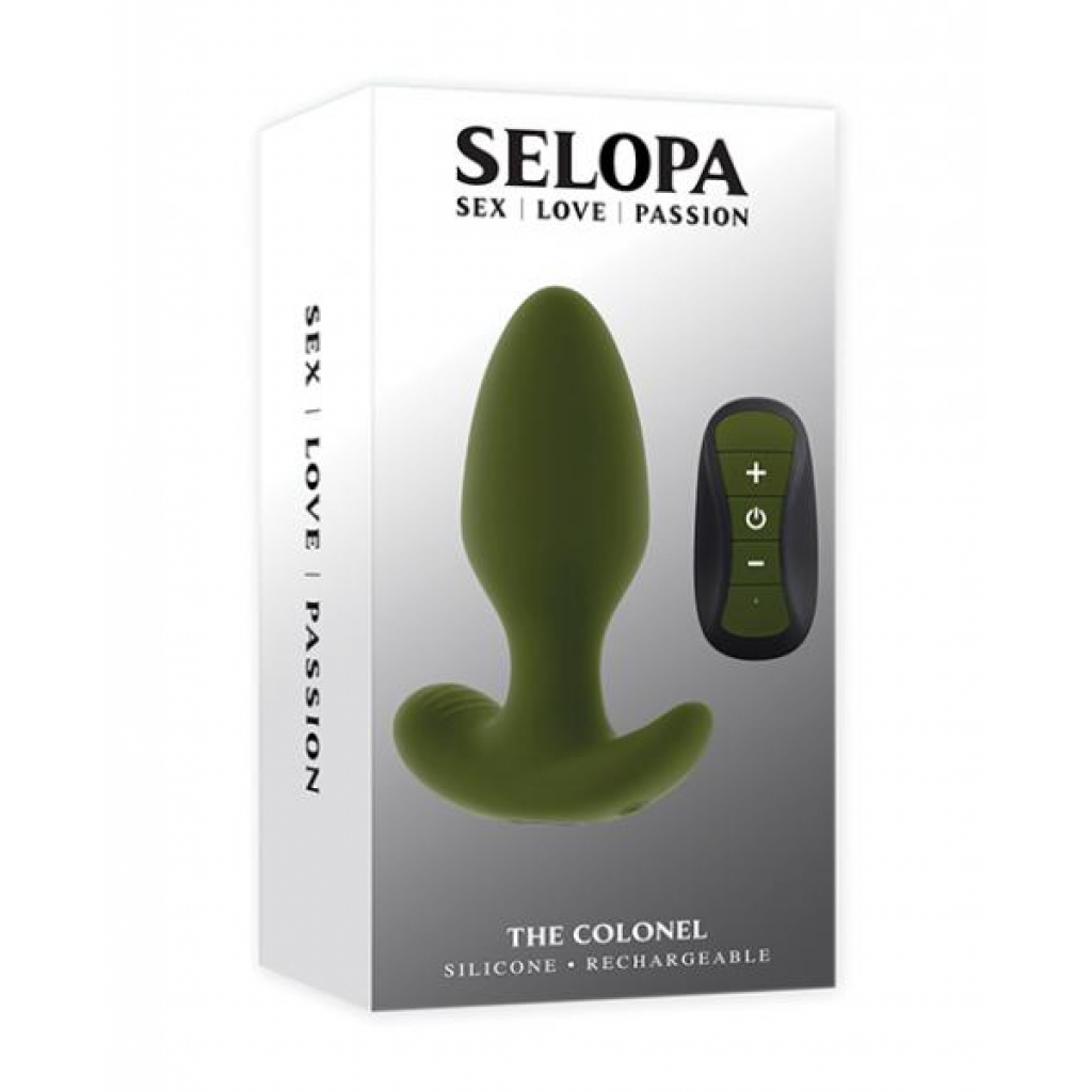 Selopa The Colonel - Green - Anal Plugs