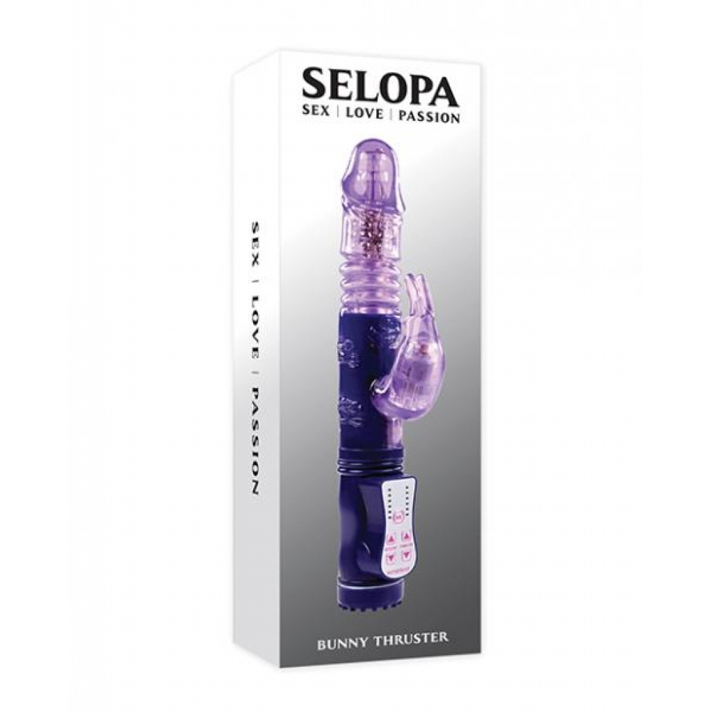 Selopa Bunny Thruster - Purple - Rabbit Vibrators