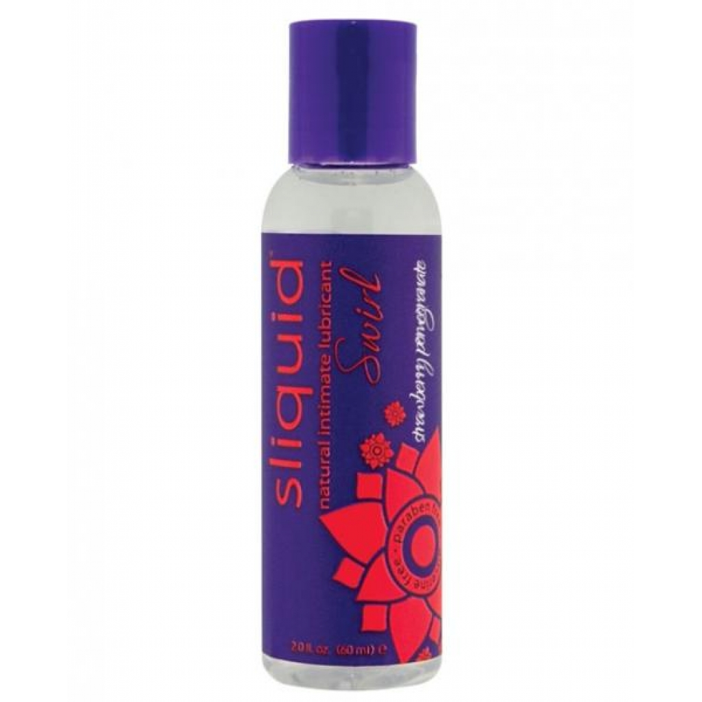 Sliquid Naturals Swirl Lubricant - Strawberry Pomegranate 2oz