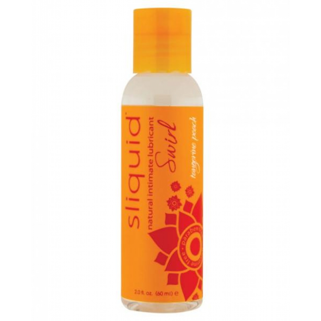 Sliquid Naturals Swirl Lubricant - Tangerine Peach 2oz