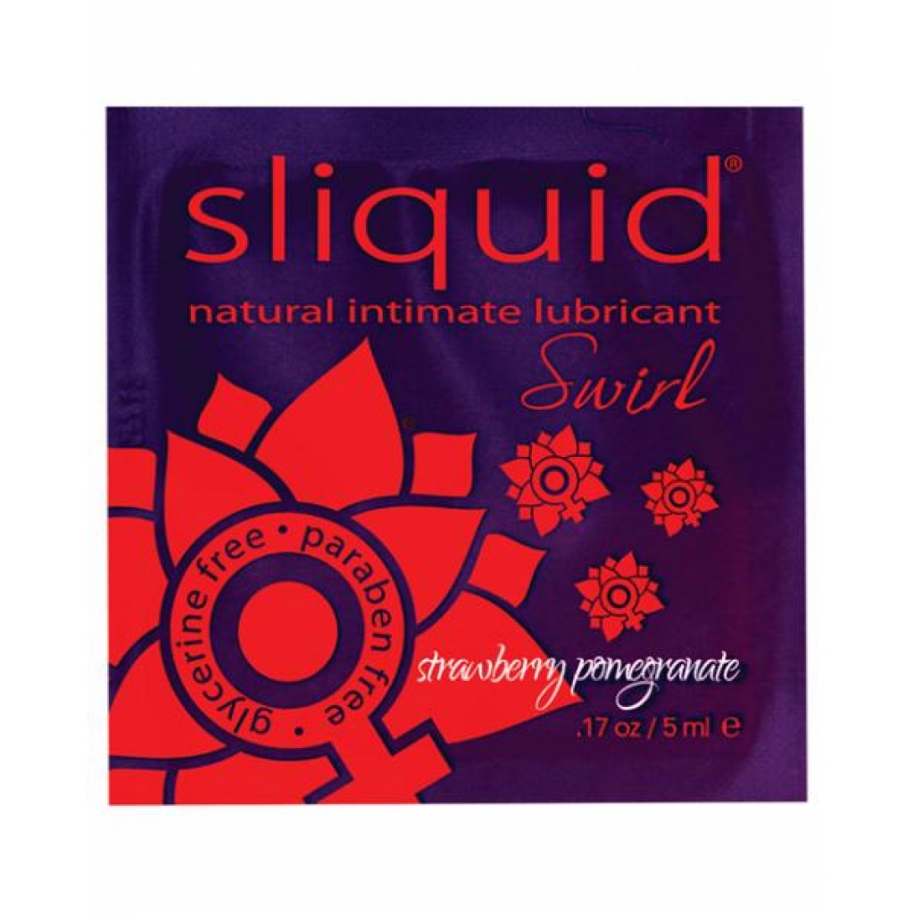 Sliquid Swirl Lubricant Strawberry Pomegranate .17oz - Lubricants