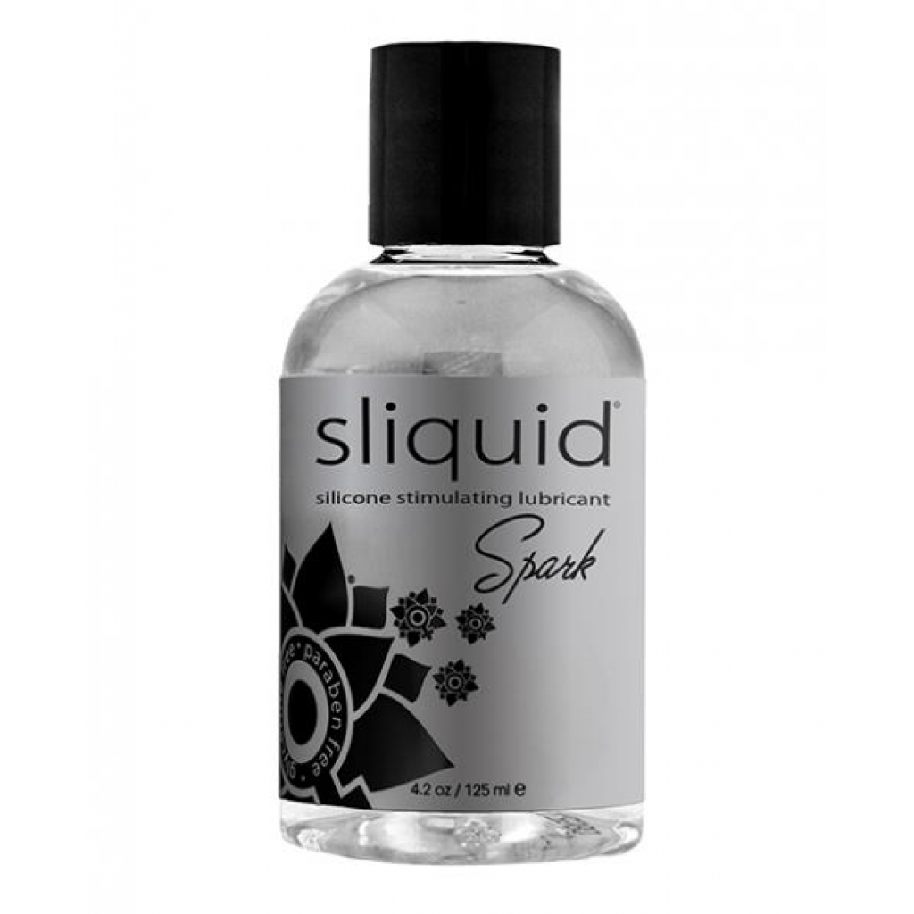 Sliquid Naturals Spark Booty Buzz Silicone Lubricant - 4.2oz