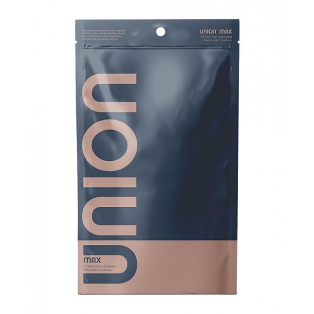 Union Max Condom - Pack Of 12 - Condoms