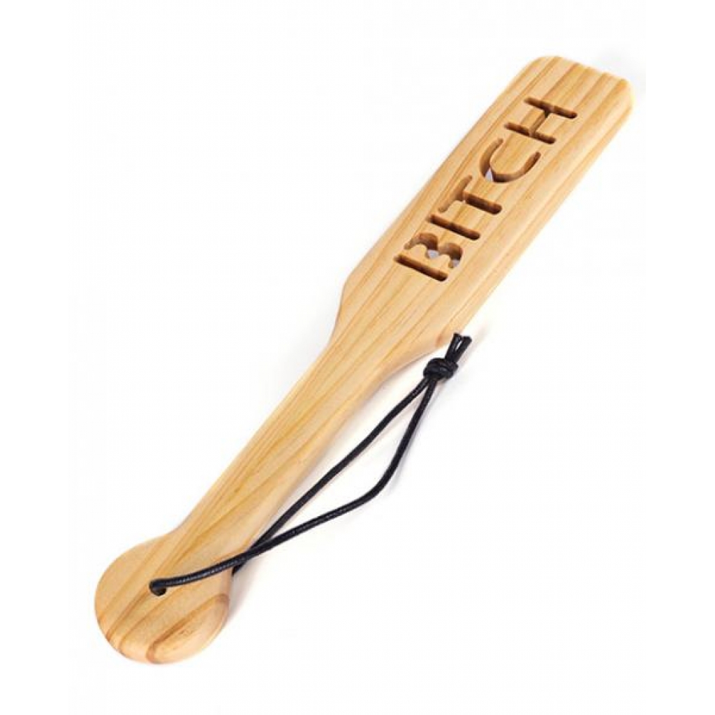 Spartacus Wood Paddle Bitch - Paddles