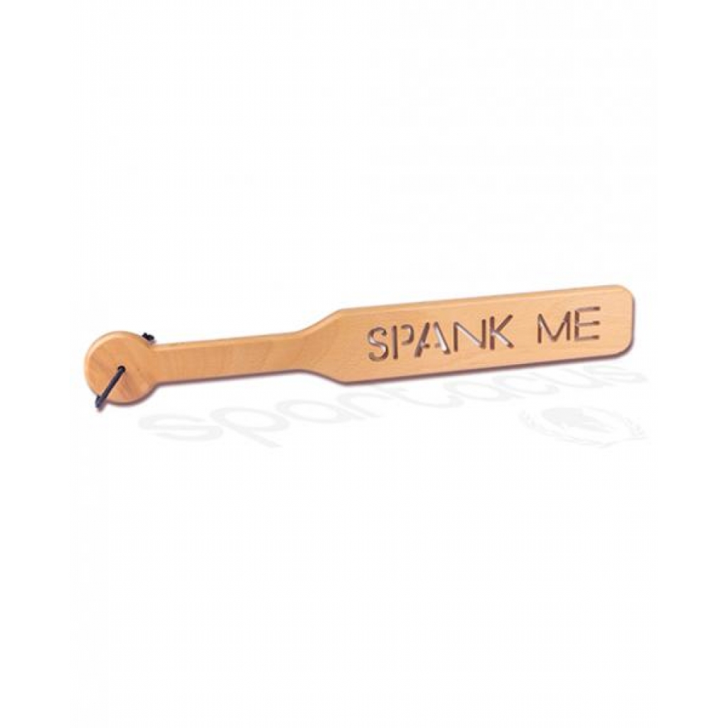 Spartacus Zelkova Wood Paddle - 40 Cm Spank Me - Paddles