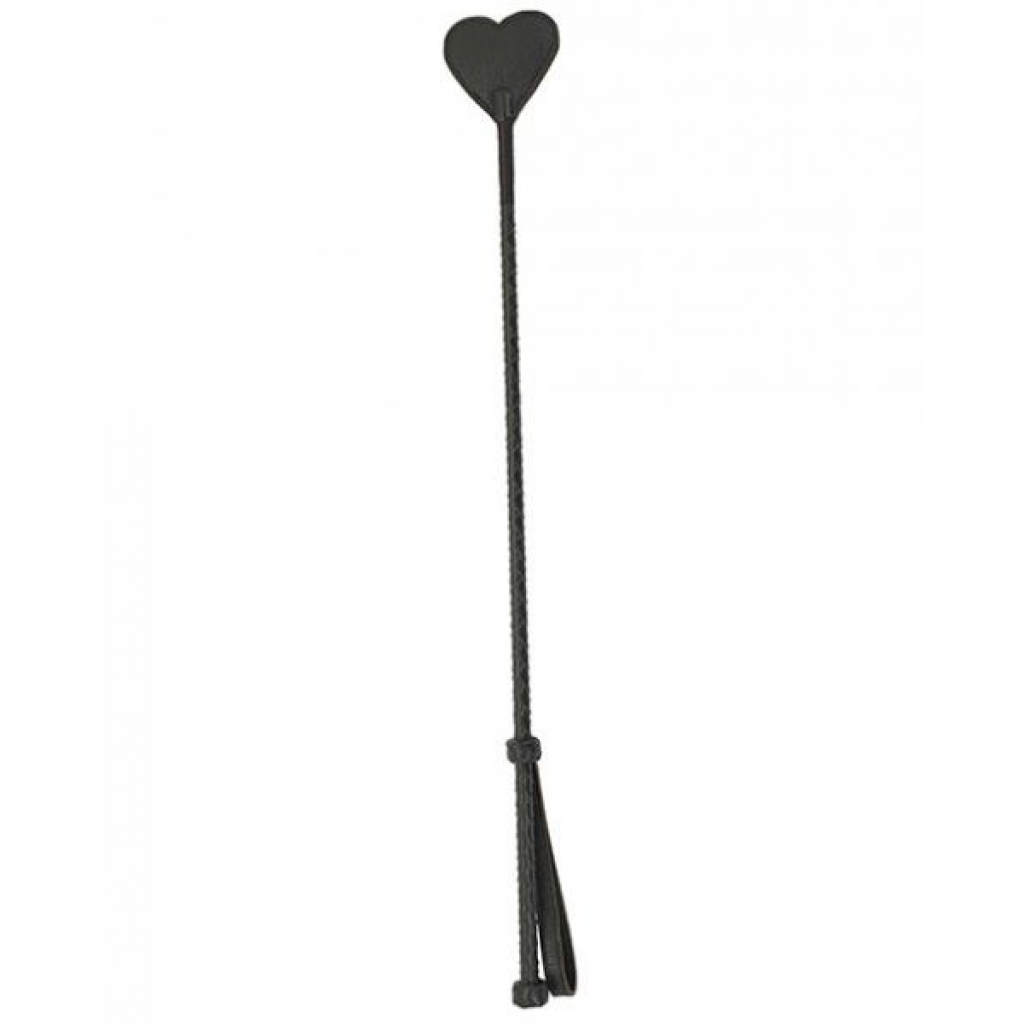 Spartacus Heart Riding Crop Brown Leather - Crops