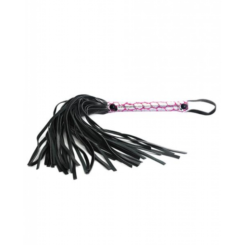 Spartacus Faux Leather Flogger - Pink - Floggers