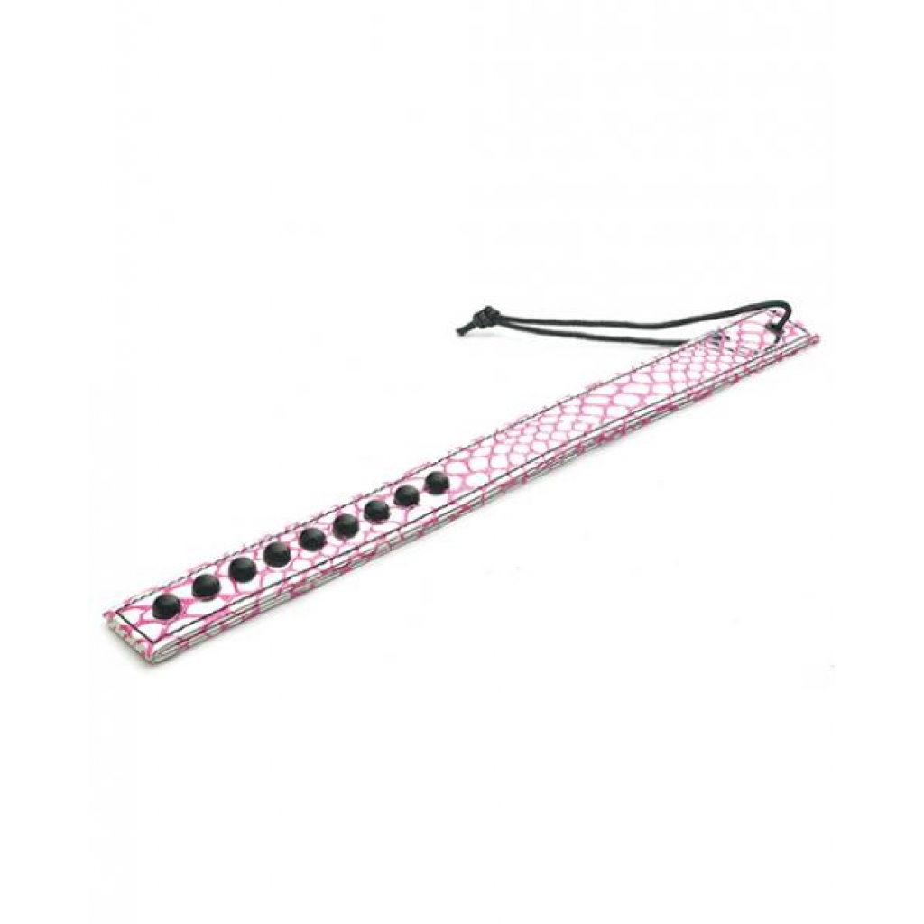 Spartacus Faux Leather Paddle Pink - Paddles