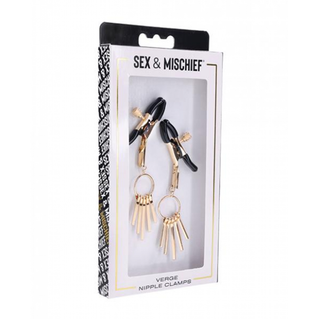 Sex & Mischief Verge Nipple Clamps - Nipple Clamps